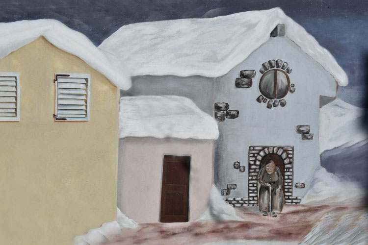 Il borgo dipinto di Legro