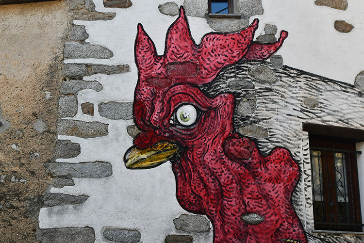 I murales di Quarna di Sopra