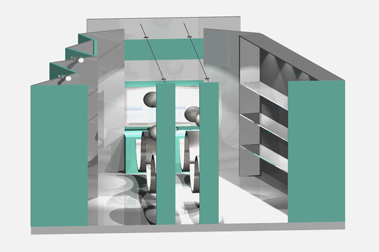 Progettazione stand fieristico
