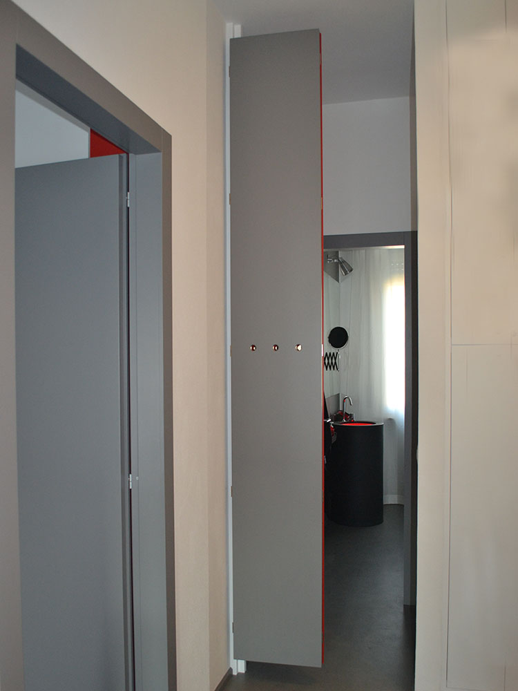 Porta trasformabile
