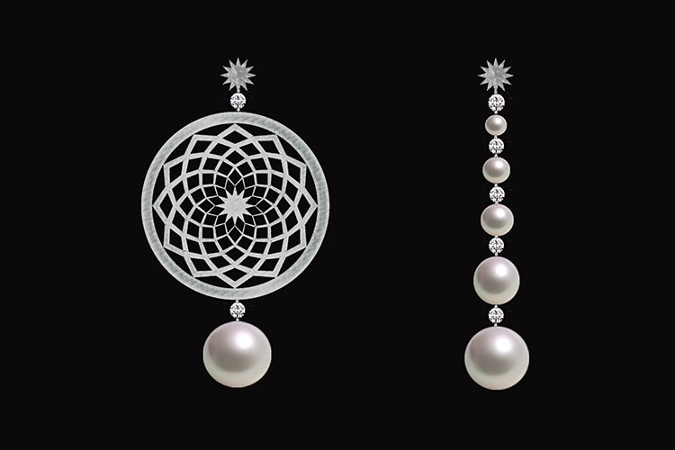 gioiello scultura Made in Italy tra geometria, luce e leggerezza.