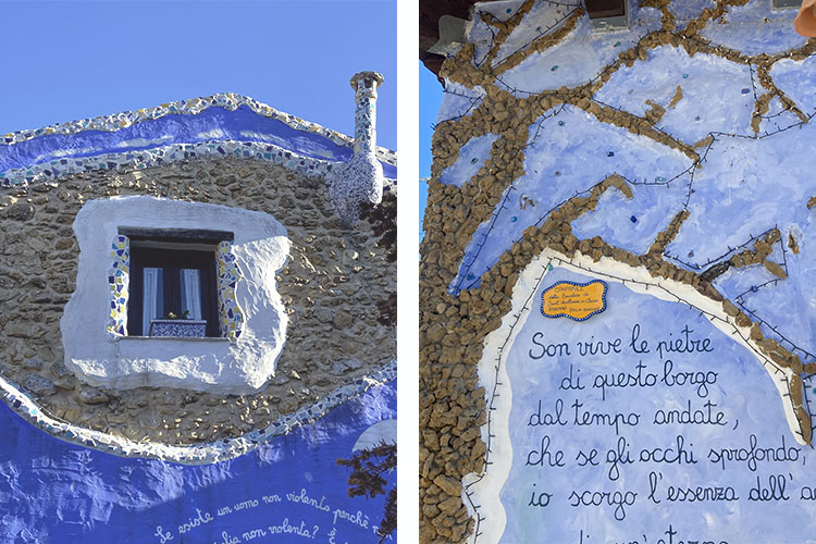 Murales e scritte sulle pareti di Borgo Parrini